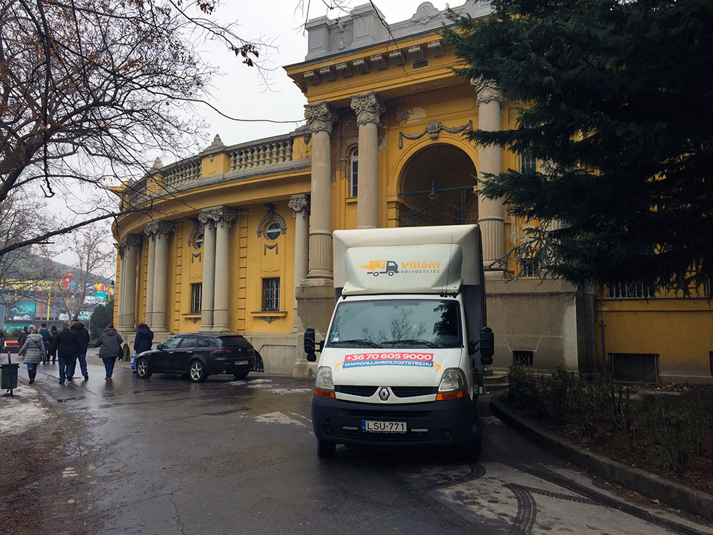 Széchenyi Fürdő költöztetés